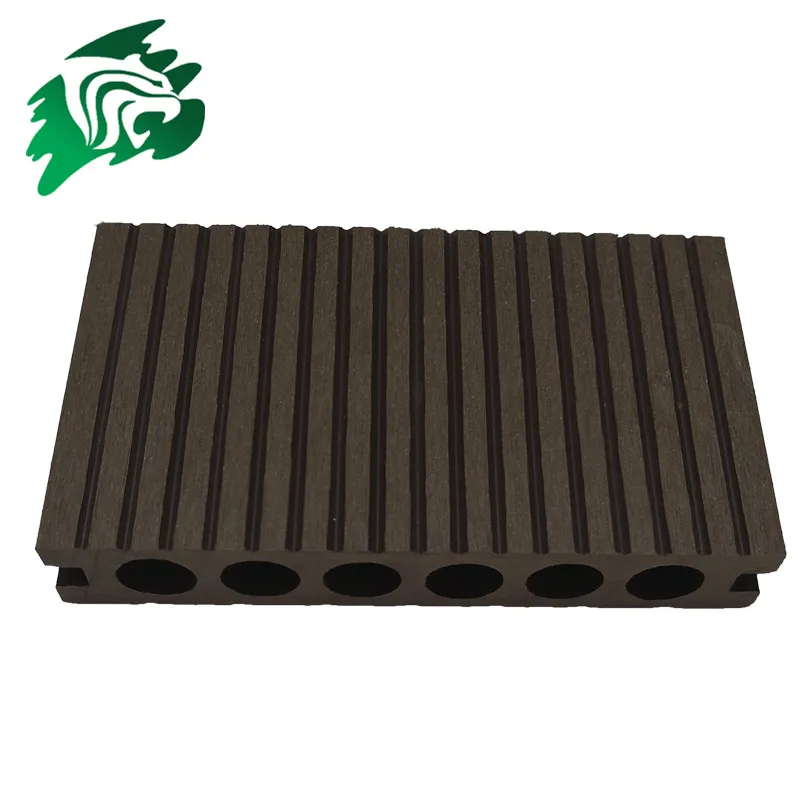 WPC BLACK PLASTIC COMPOSITE DECK GARDEN WOOD DECKING