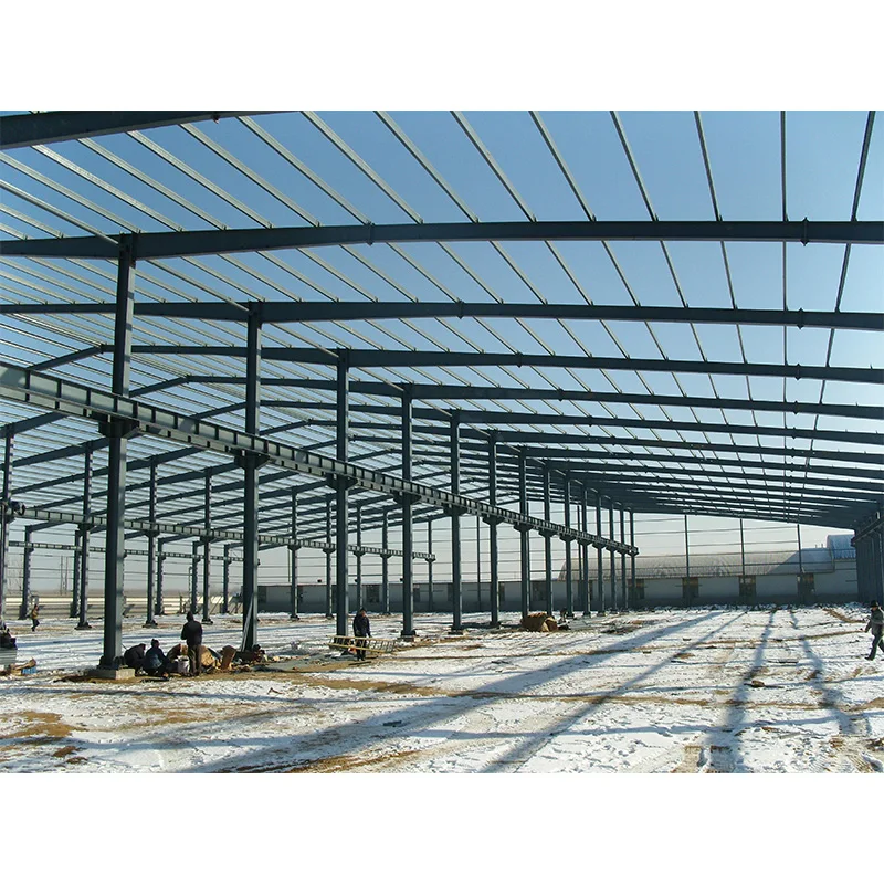 High Strength Light Steel Structure Workshop Hangar Building Prefabricated Warehouse Steel Shed