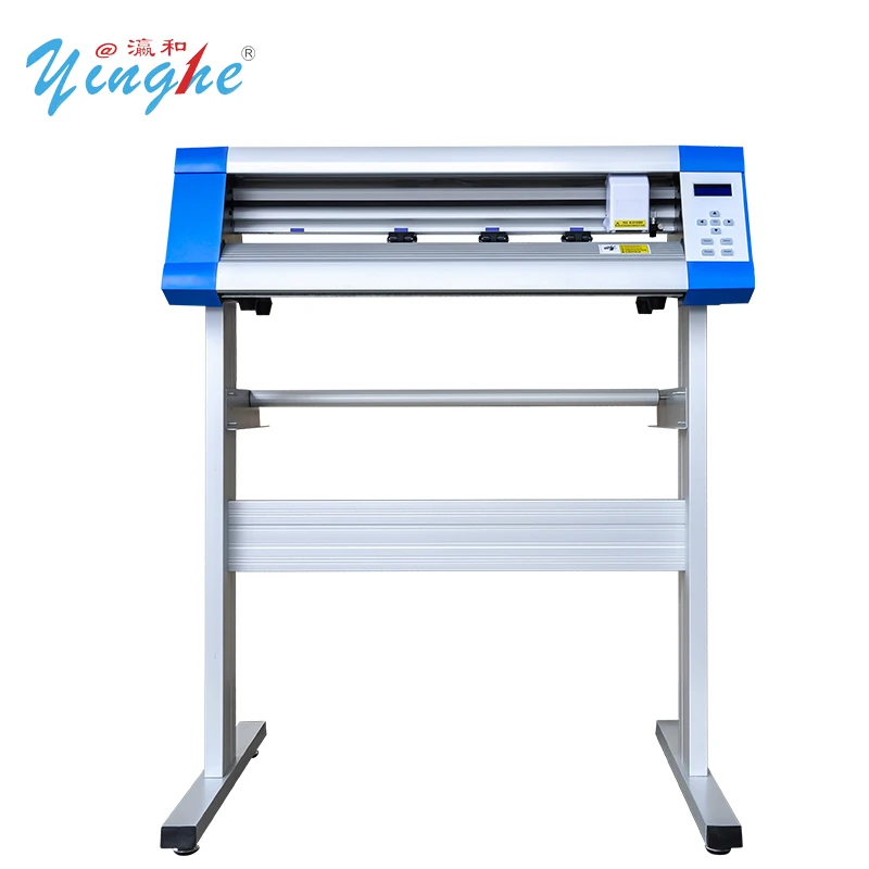 Yinghe 630G Contour Cutting Plotter Automatic Laser Position Paper Vinyl Mobile Sticker Printing Machine Cheap price USB Using