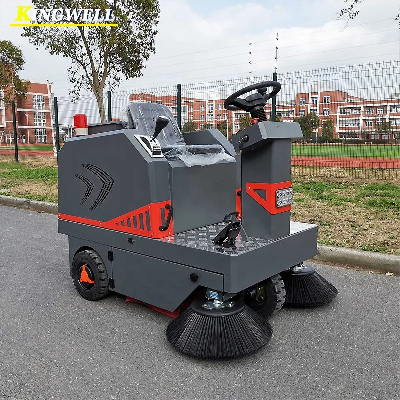 1250 Professional Manufacturer Oem Automatic Ride On Road Sweeper Customized Industrial Floor Sweeper