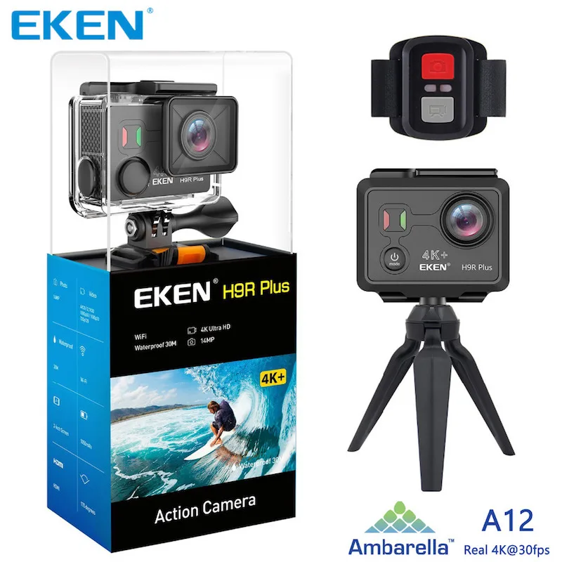  Спортивная видеокамера H9R 1080p оригинальная беспроводная камера Eken 4k водонепроницаемая