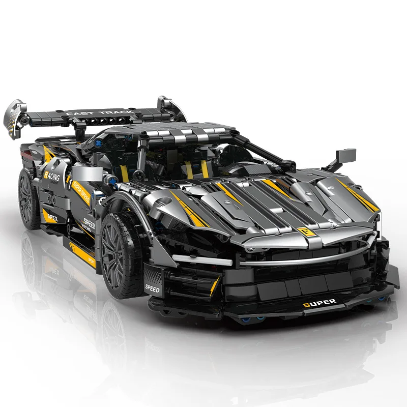 New arrival Remote Control Sports Car Model 10610 MOC Small Particle Moc Sports Car Toys Birthday Gift for Children Boys