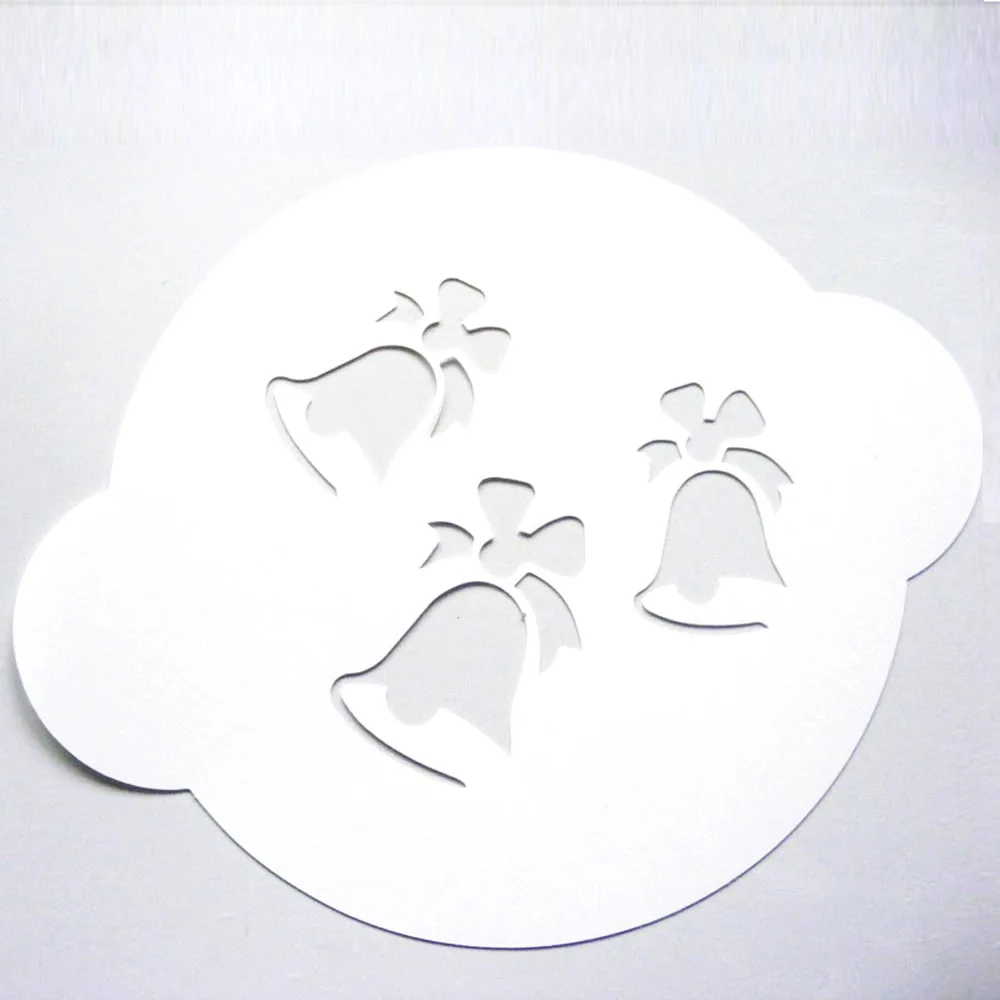 High quality customized PP coffee stencil/plastic cappuccino stencil