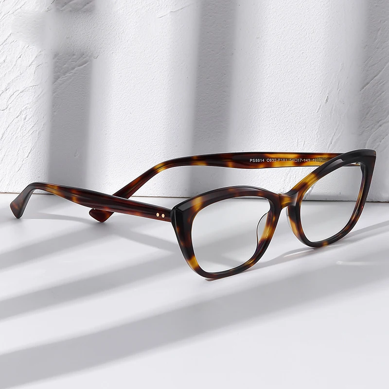 wholesale fashion acetate eyewear computer gaming glasses anti blue light blocking glasses for women