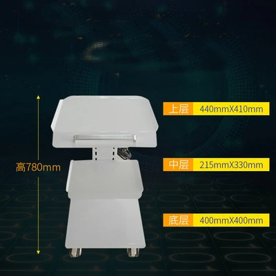 Dental Cabinet Furniture Stainless Steel Mobile Rolling Dental Clinic Cabinet Mobile Dental Cabinet