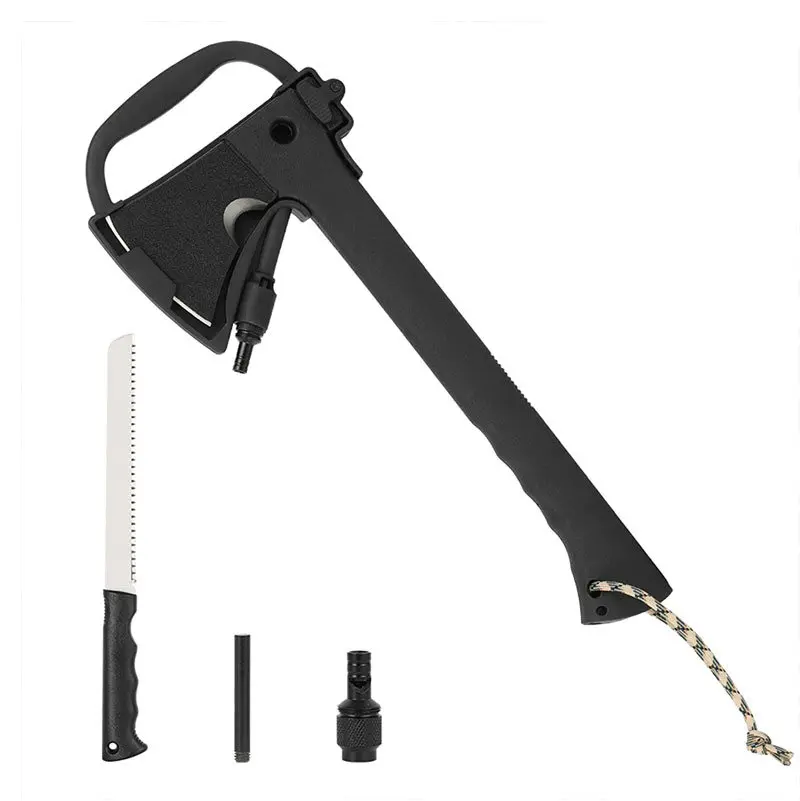Long axe multitool manufacturer folding axe survival tool wholesale portable axe outdoor