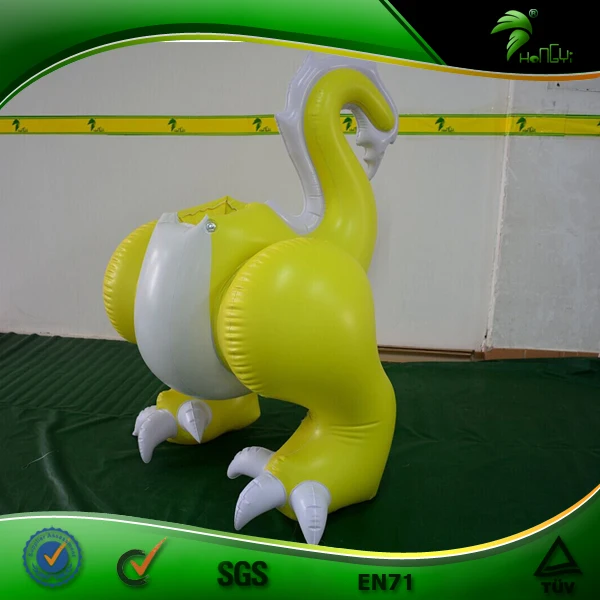 Inflatable Cartoon Character Dragon Clothes Pants Inflatable PVC Suit Model