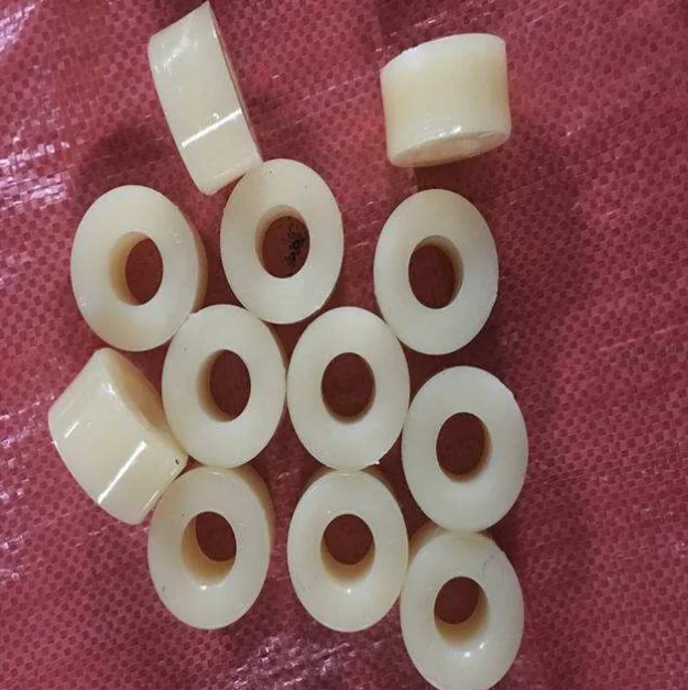 Customized POM Nylon PA PTFE Polyurethane Bushing/Washer rubber tube bushing  Wear resistant fastener gasket
