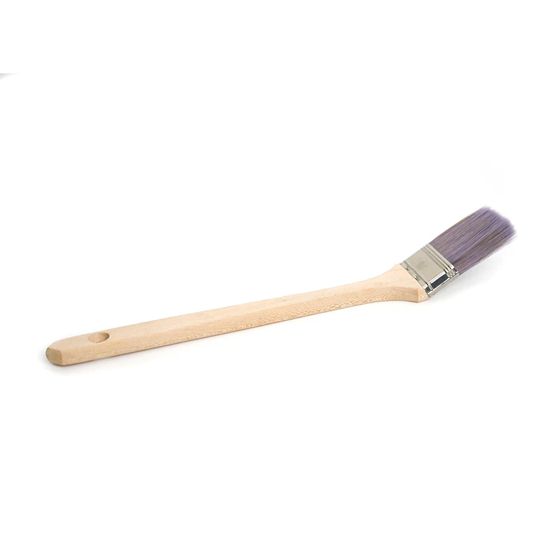 Long Handle Marine Brush Wooden Handle Bent Head Paint Brush