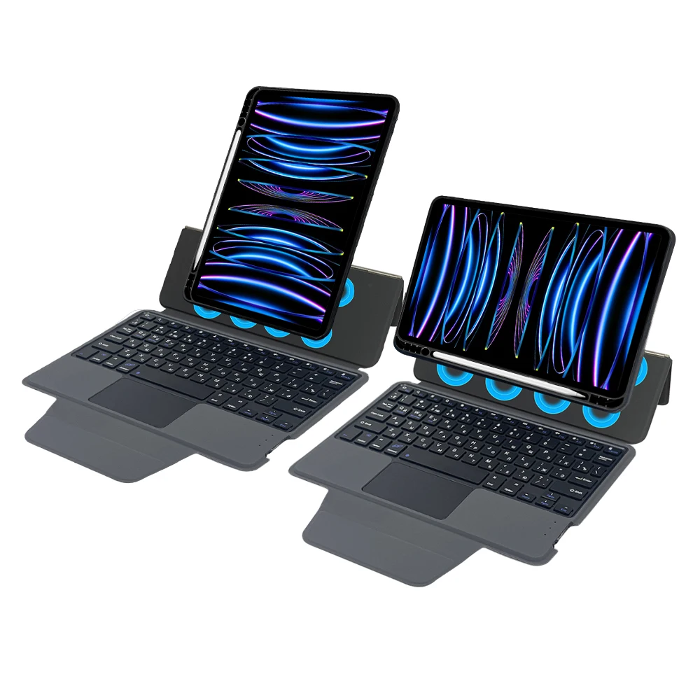 magic wireless keyboard tablet case For iPad Pro 11 2022 combo touchpad keyboard cover