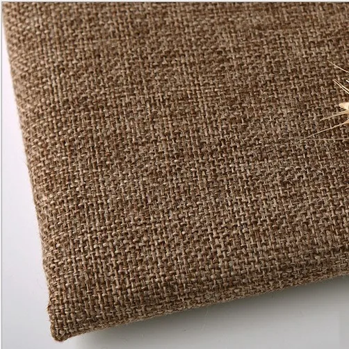 Popular Coated Linen Fabric Sofa Cushion fabric DIY Craft Sewing Cloth Outdoor Linen Blend Fabric Upholstery