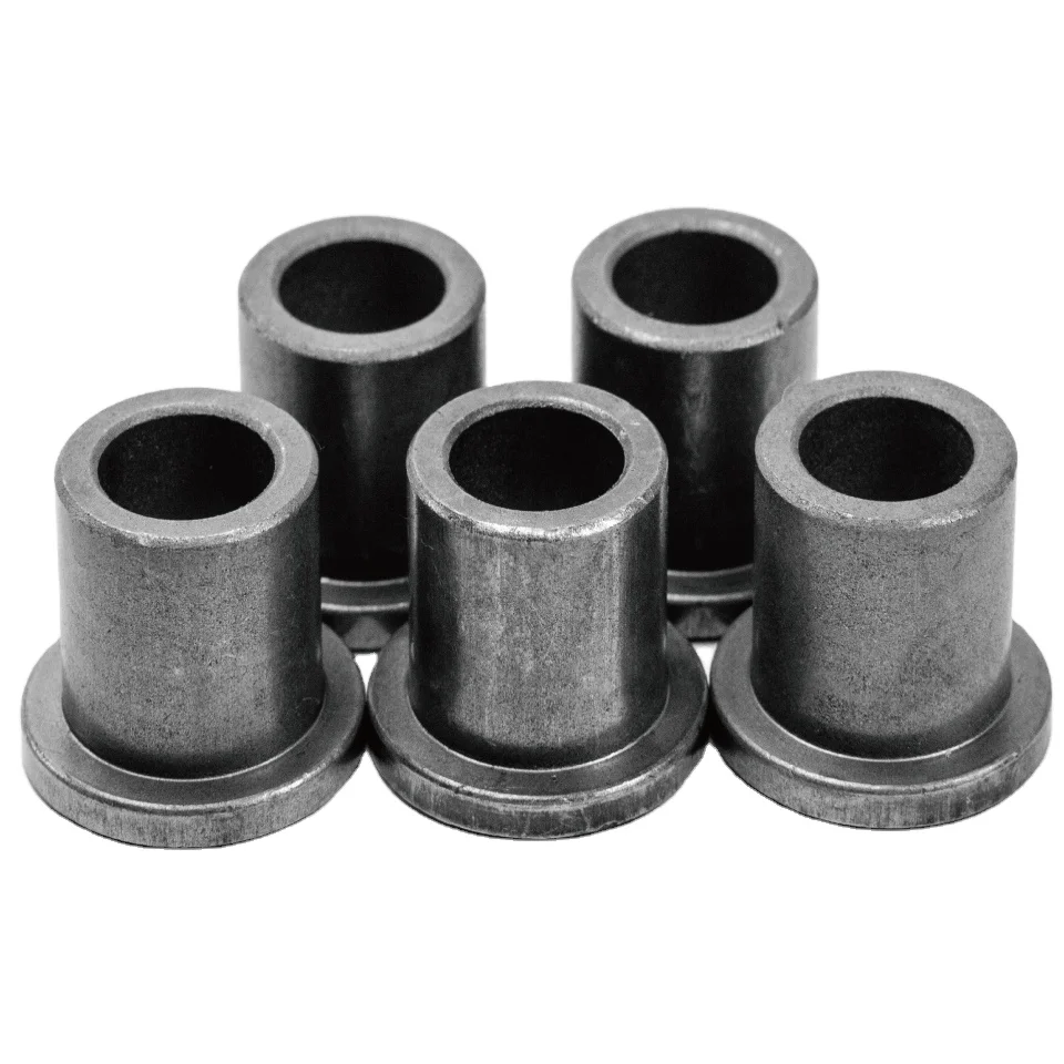 sintered iron steel metal flange hardened material bearing bushes