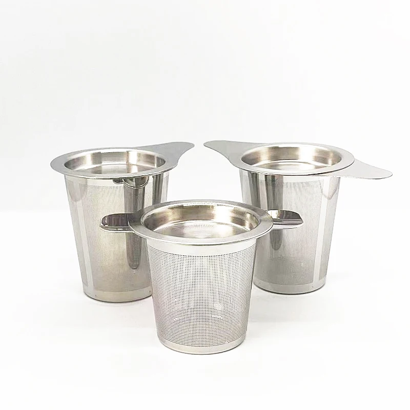Extra Fine Tea Steeper Stainless Steel Mesh Tea Infuser Strainer for Loose Leaf