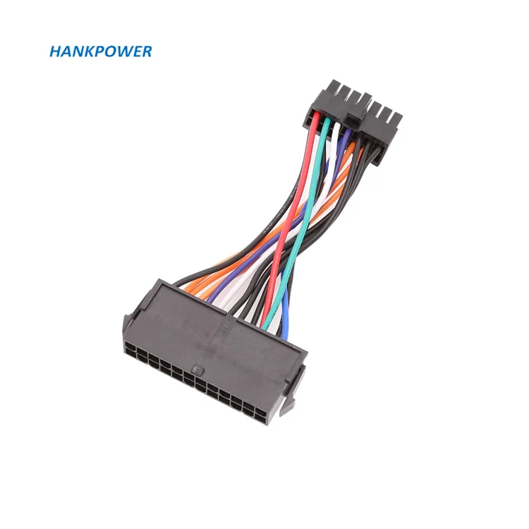 18AWG 24 Pin до 14 проводной ATX адаптер-кабель для материнской платы Lenovo Dell