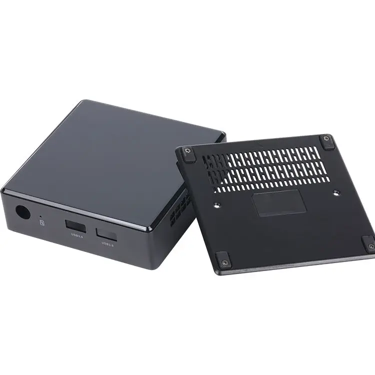 Mini Pc  Desktop Dual Mini Itx Mini Itx Computer Case for Office Mini-itx Computer Desktop Pc Slim Case