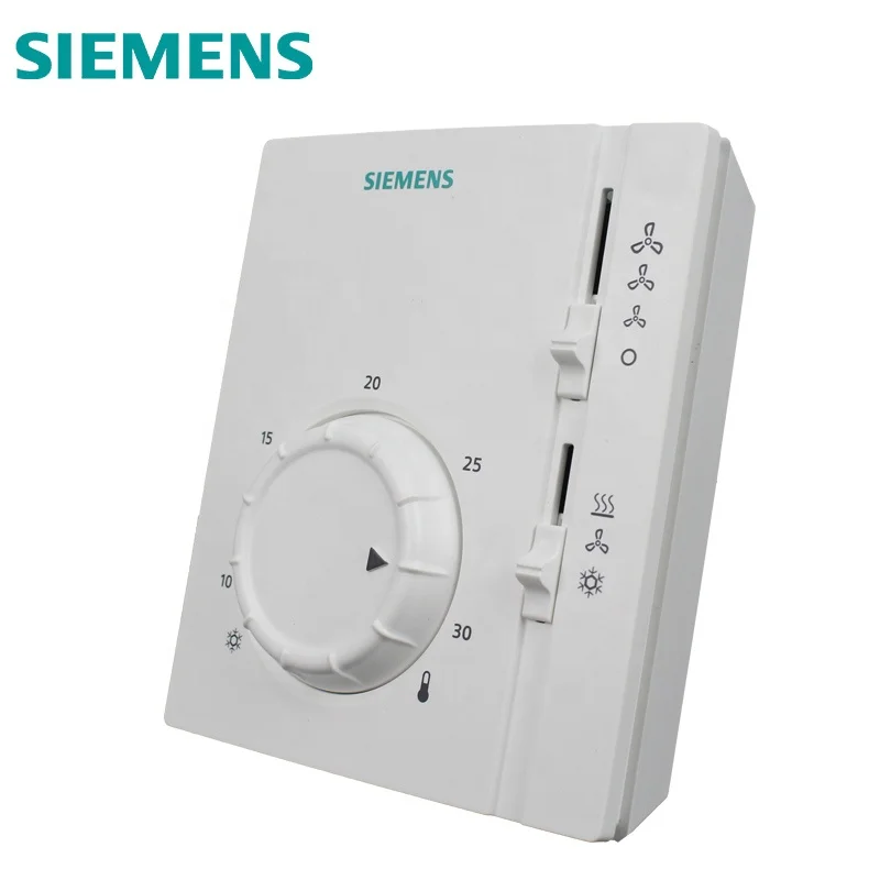 Siemens electromechanical room thermostat for 2-pipe fan coils RAB11.1