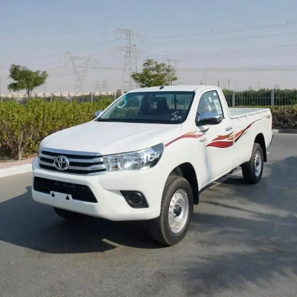 Быстро используемые автомобили 4WD TOYOTA Hilux доступны-RHD/LHD Бестселлер автомобиля б/у левосторонний и правый Привод доступны