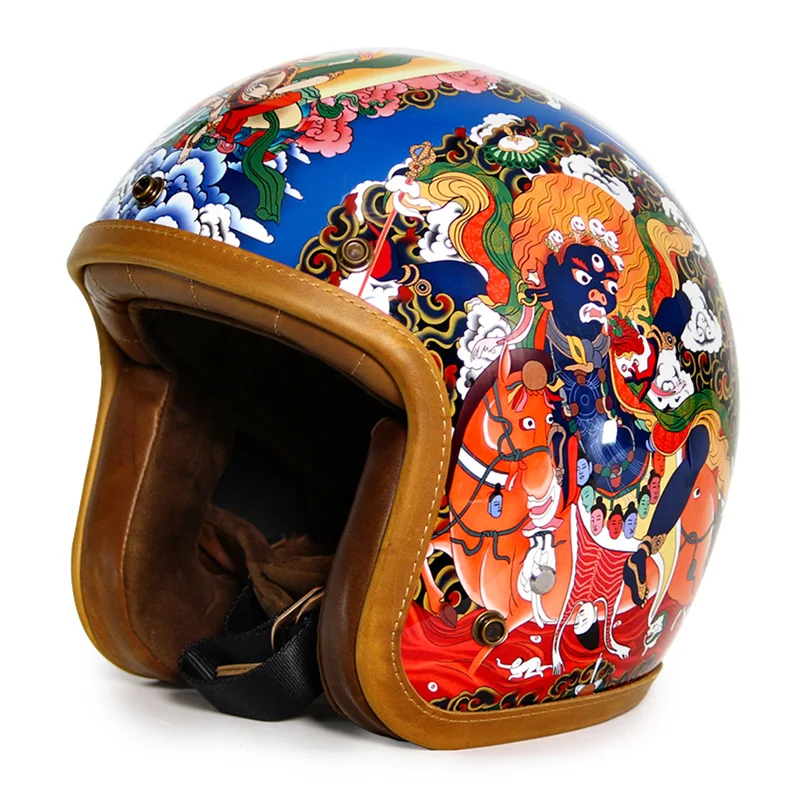 Warm four seasons general high-quality cycling cruiser jet retro motorcycle open helmet