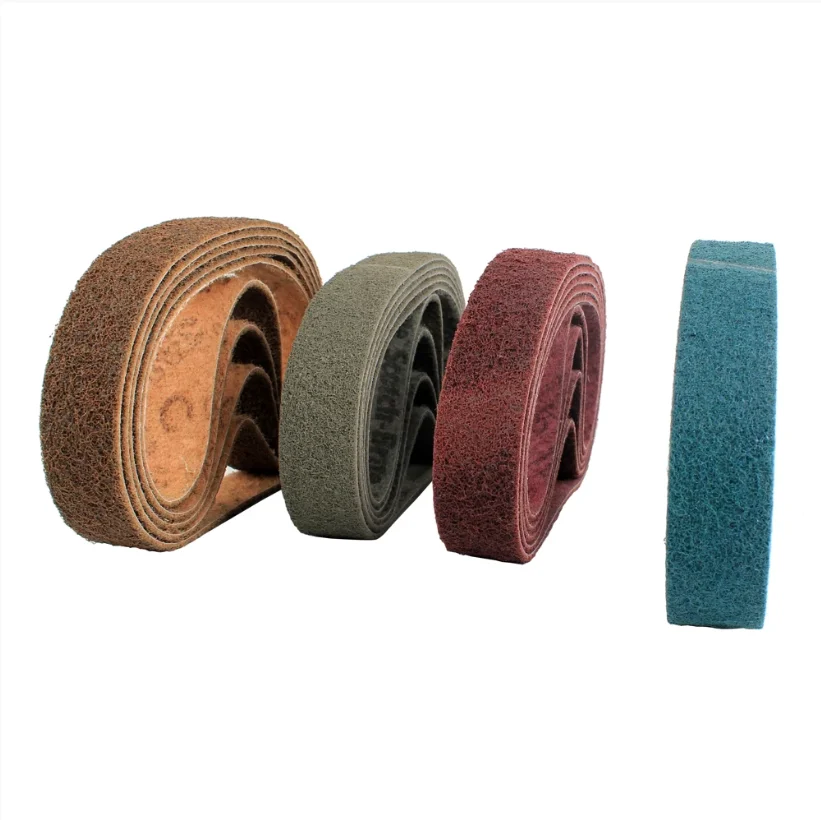 Non-woven nylon fabric sanding belt
