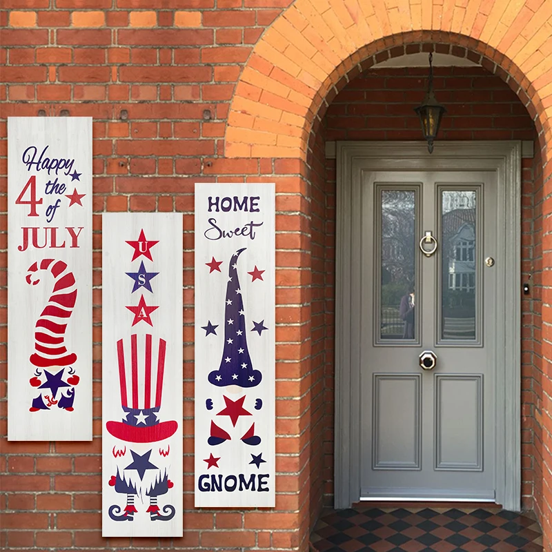 Оптовая продажа, индивидуальные Мультяшные дворные знаки, деревянные настенные художественные знаки для украшения дома