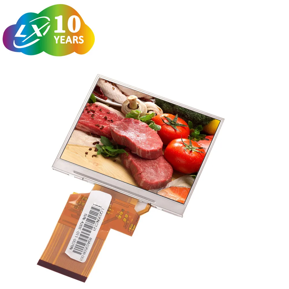 3,5 дюймов промышленного класса интерфейсом RGB сенсорный экран панель ЖК-дисплей панели, 320*240 пейзаж экран с высокой яркостью