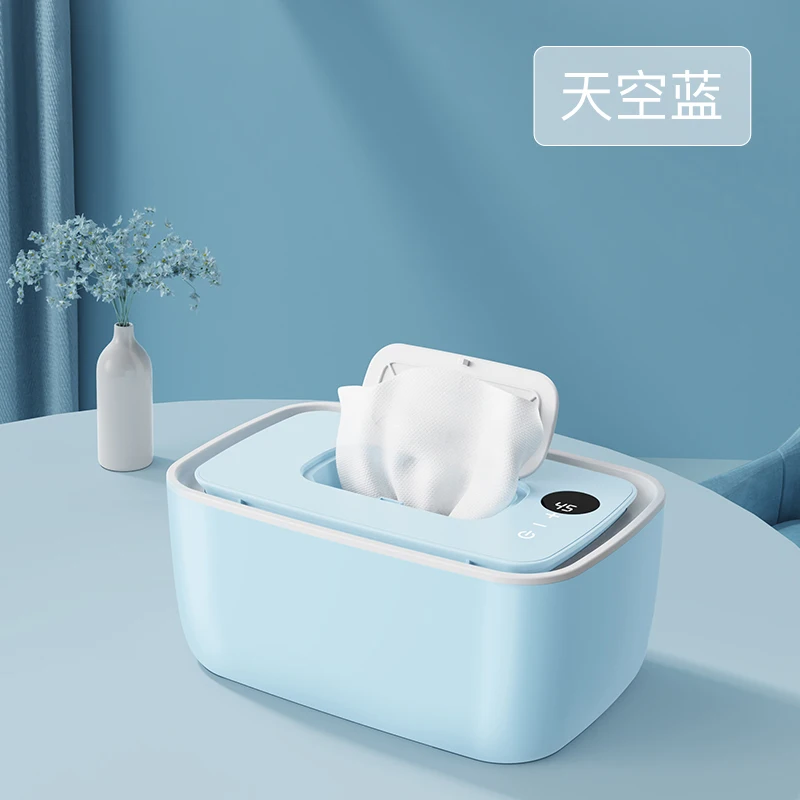 Adjustable Heat Settings Digital Display High Capacity wet wipe dispenser Baby Wipe Heater