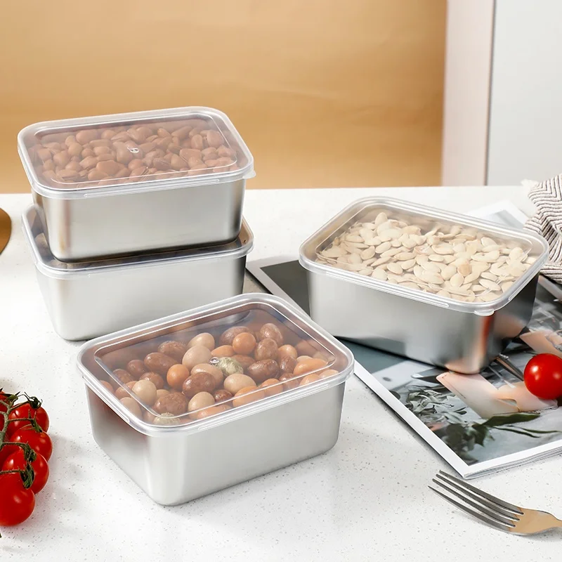 Hot Selling Large Capacity Stainless Steel Deep Lunch Box Food Warmer Food Storage Container With Lid