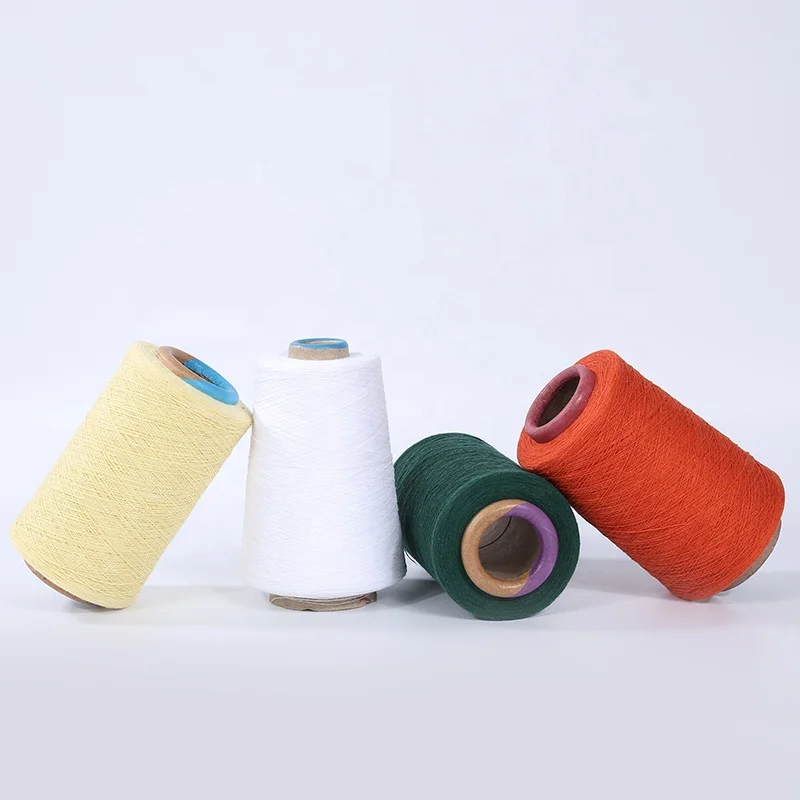 Big Capacity of Recycle Cotton Polyester Knitting Yarn