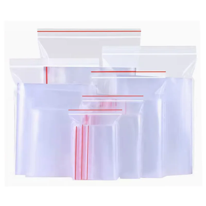 Chinese Factories Custom Ziplock PE Plastic Bags Customizable Zipper Bags For Packaging