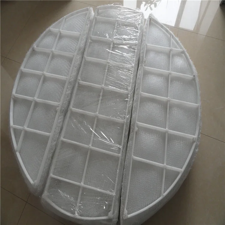 PTFE PVDF SS Monel york mesh 421 distillation column filter pp demister pad