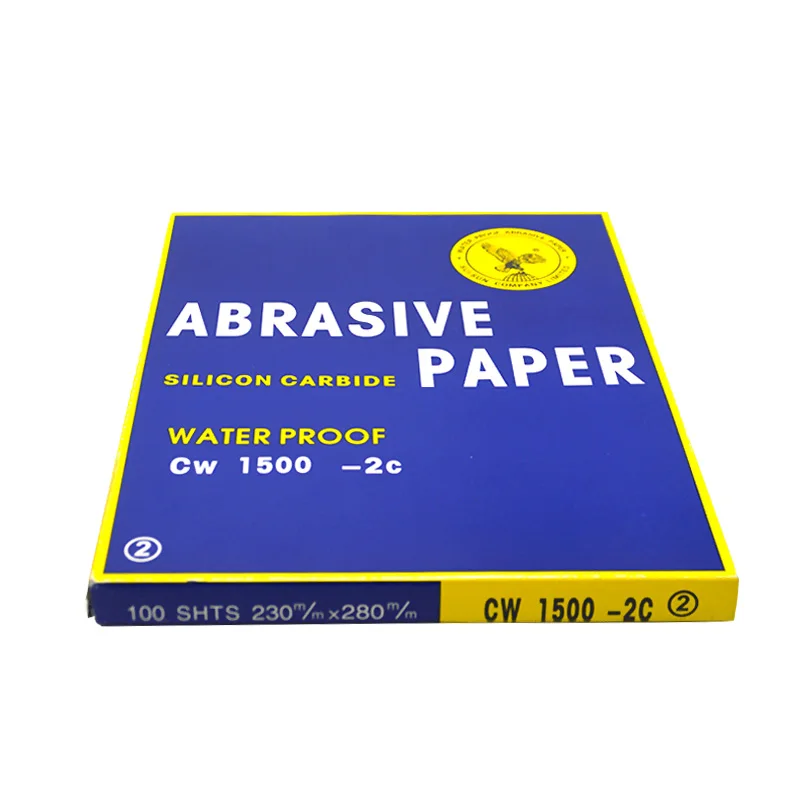 shenzhen vrk 9*11 2000 grit silicon carbide coated multi grid abrasive paper wet or dry sandpaper price
