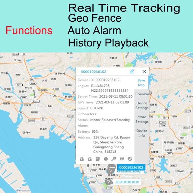 Top Security Padlocks GPS Container Lock Waterproof Remote Control Truck Trailer Lock Cargo Real Time Tracking