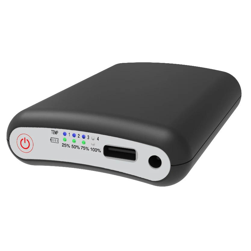 2packs power bank 5000MHA App-controlled power supply electric heating products