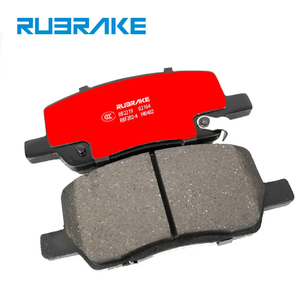 Новая разработанная популярная керамическая тормозная колодка RUBRAKE по конкурентоспособной цене для Tesla Model S750 2018-R