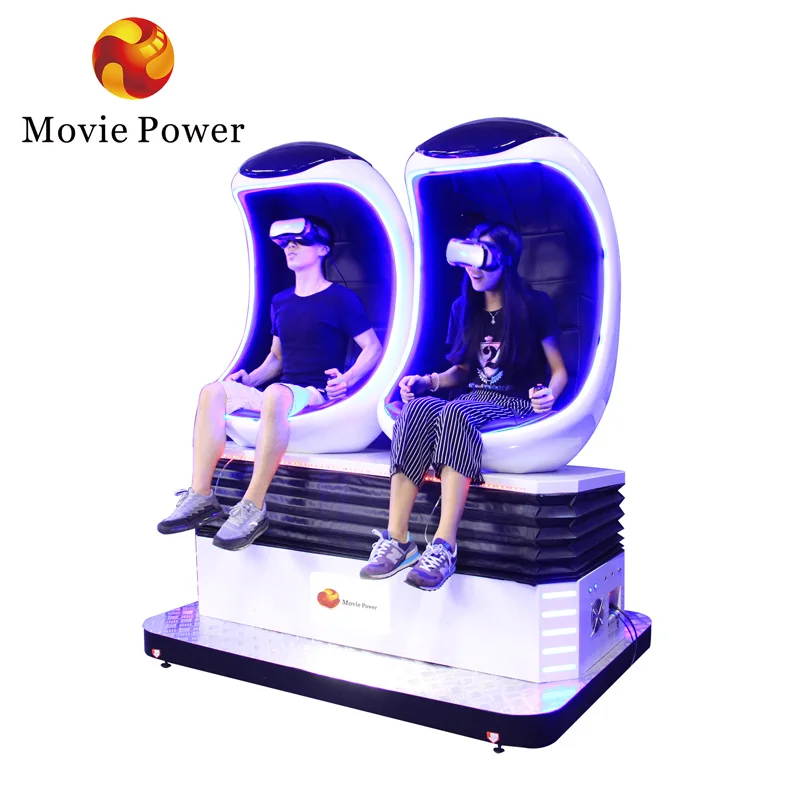 Factory Price 9d virtual reality 9d egg chair 9d egg vr cinema by Movie Power