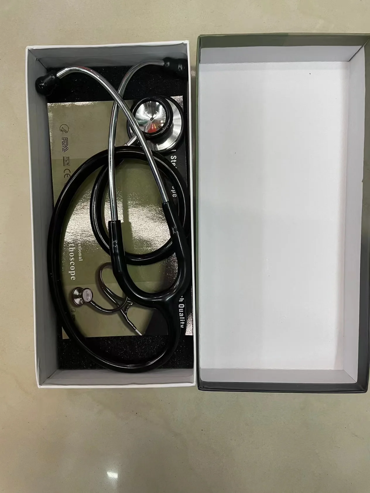 professional estetoscopios accesorios Dual Head Stethoscope nurse medical