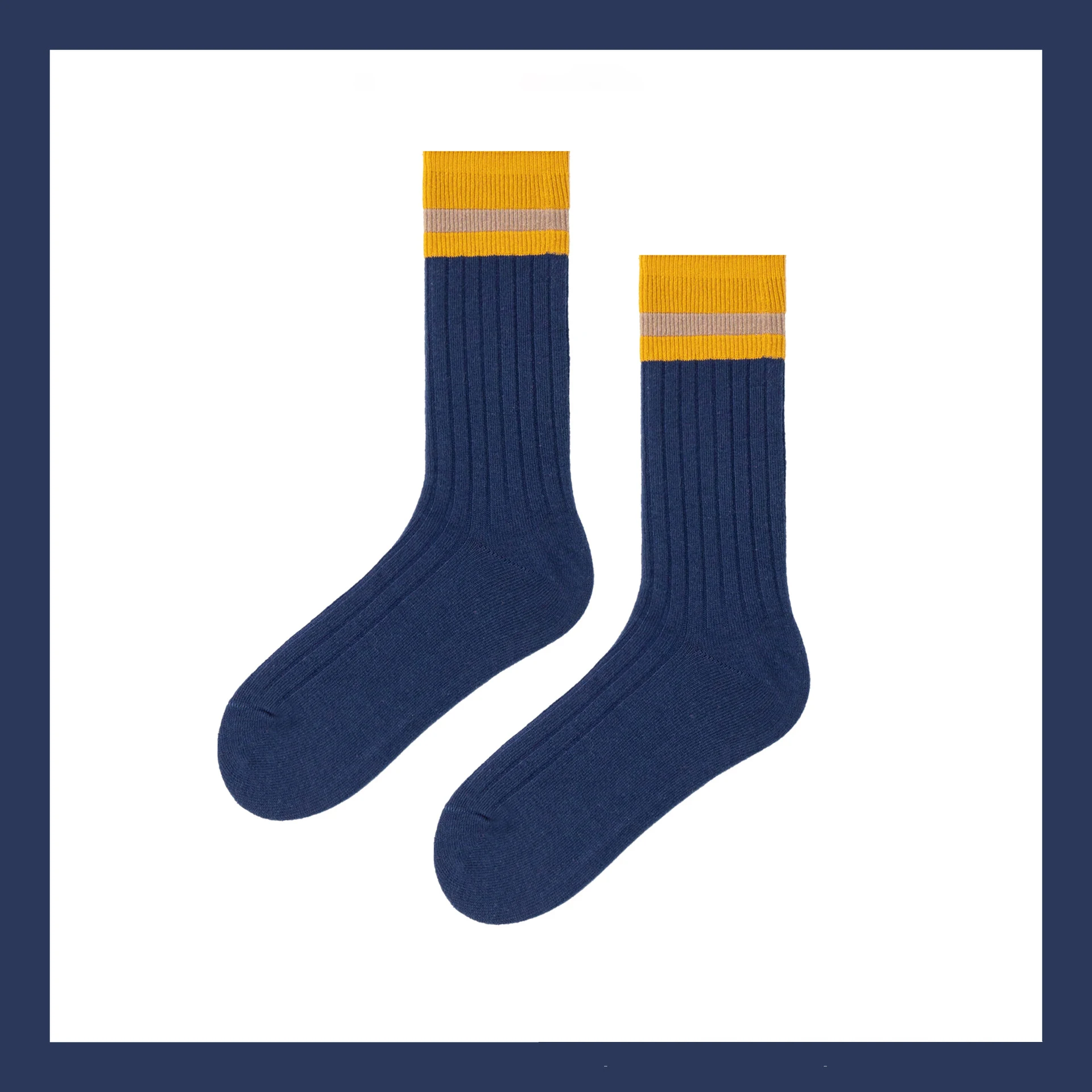 2022 Fashion Japanese colorful long tube girl candy socks sport breathable stripes cotton socks for women