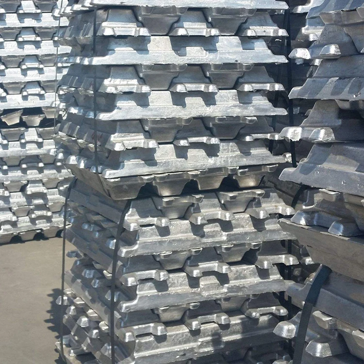 Good Quality aluminum ingot A7 99.7% and A8 99.8% aluminium alloy ingot pure package origin pallets price chemical product