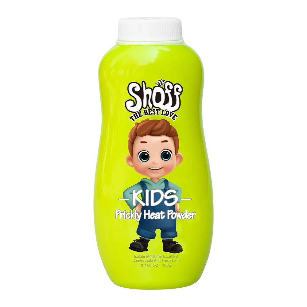
SHOFF 100g Baby Prickly Heat Powder Natural Organic Formula and Private Label Baby Powder 