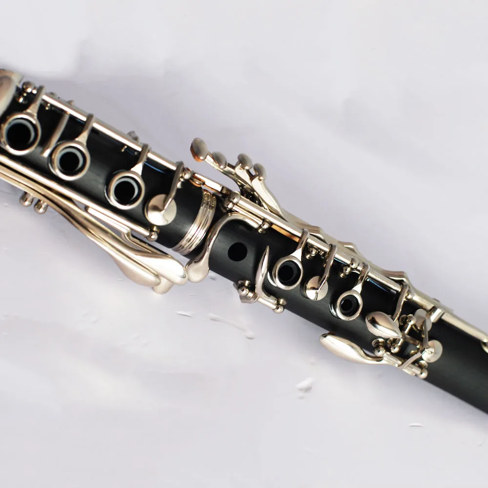 Beginners China factory  Bb Clarinetto Hard Rubber 17 keys instrument