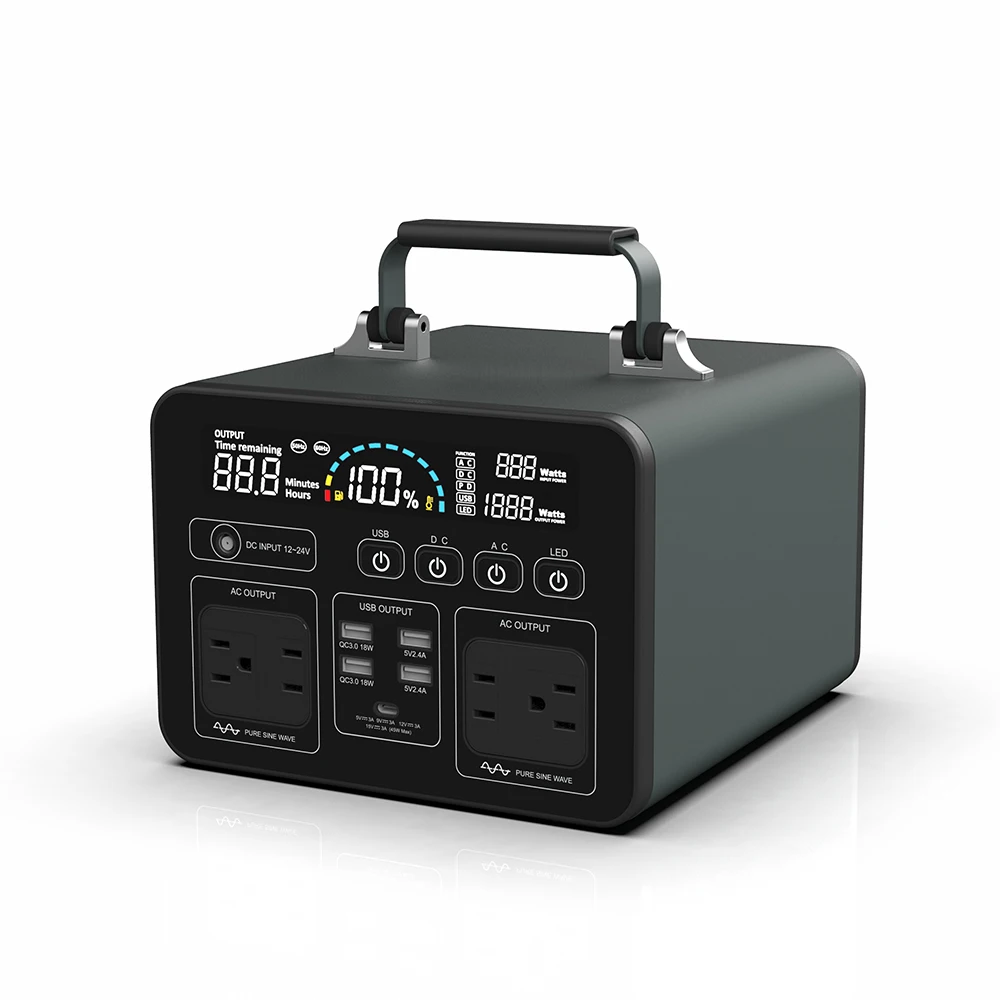 outdoor generator power station  200w 300w 500w 1000w 2000w 3000w 110v 220v  all in one home portable solar power generator