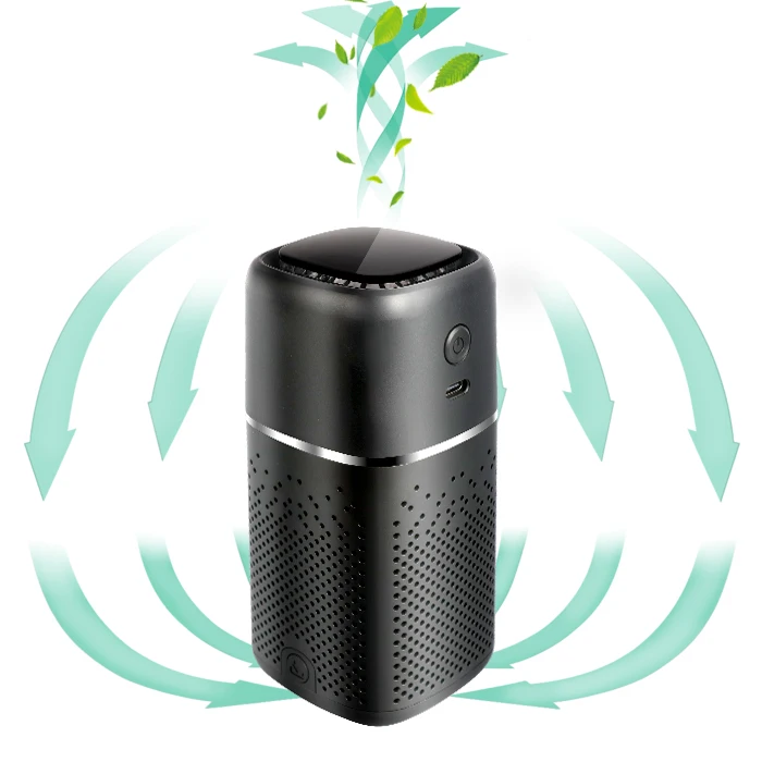 Electric Personal Custom Ionic Ionizer Car Purifier Ion Air Cleaner From China