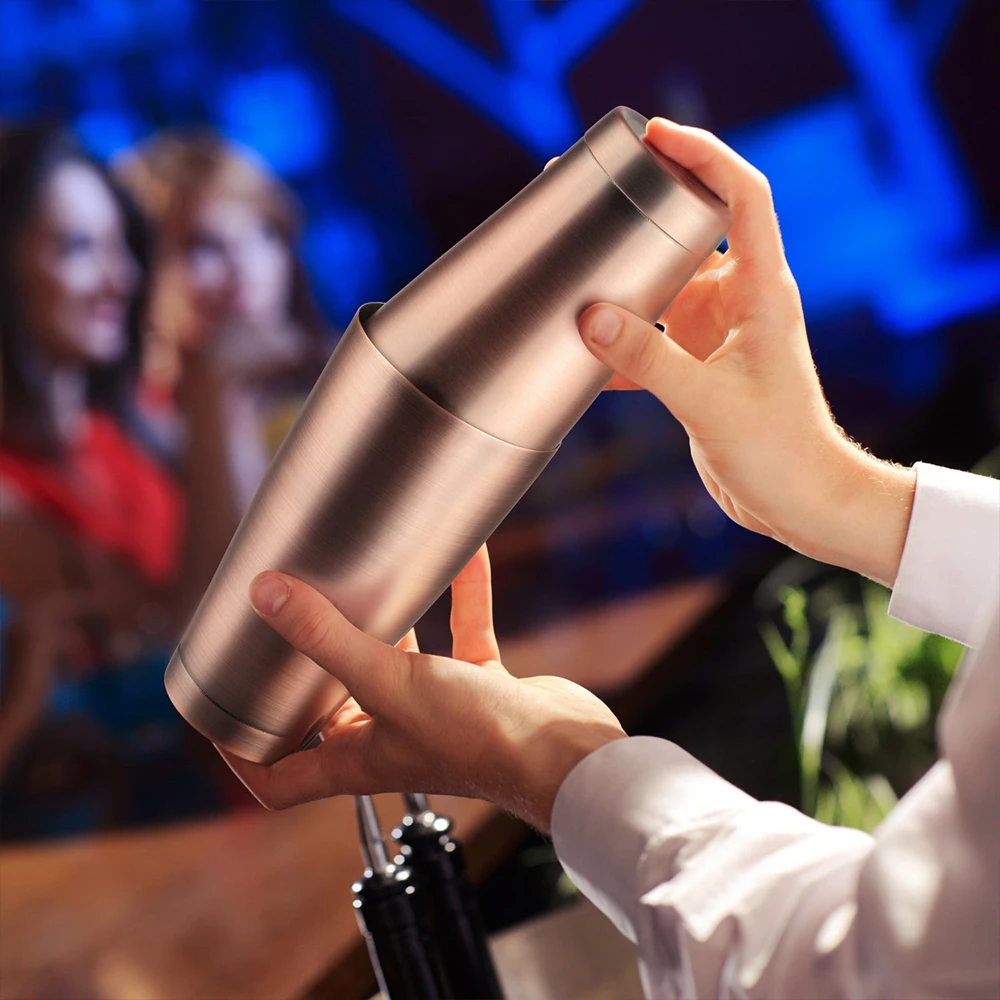 Creation Margarita Shaker  Bartender Tool 550ml/750ml Martini Stainless Steel Boston Cocktail Shaker Set