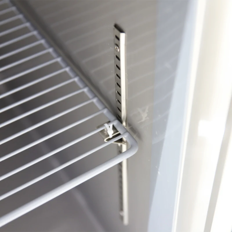 Commercial Four Door Refrigerator Stainless Steel Kitchen Refrigerator Double Temperature Freezer Vertical