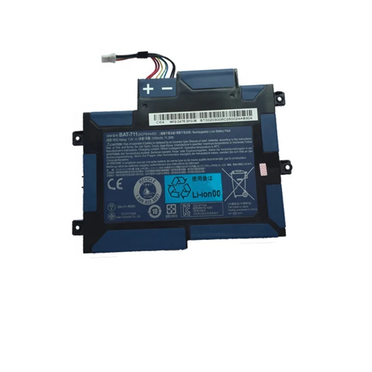 Аккумулятор BAT-711 для ноутбука Acer Iconia Tab A100 A101 BT00203005 BT по лучшей цене Оригинальный аккумулятор для ноутбука Acer 7,4 В 1530 мАч