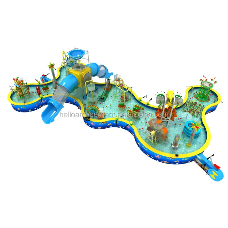 High technic kids indoor amusement new games water play for science museum