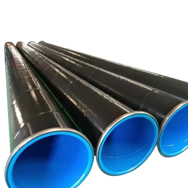 ASTM A53 RAL3000 красная эпоксидная окрашенная стальная труба пожаротушения