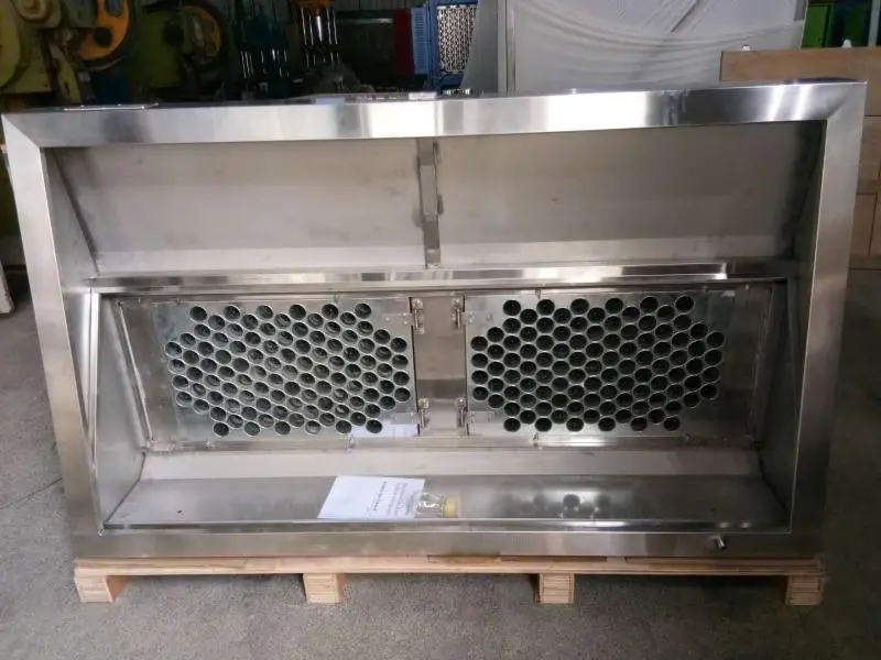 commercial kitchen electrostatic precipitator hood filter honeycomb canteen exhaust esp hood