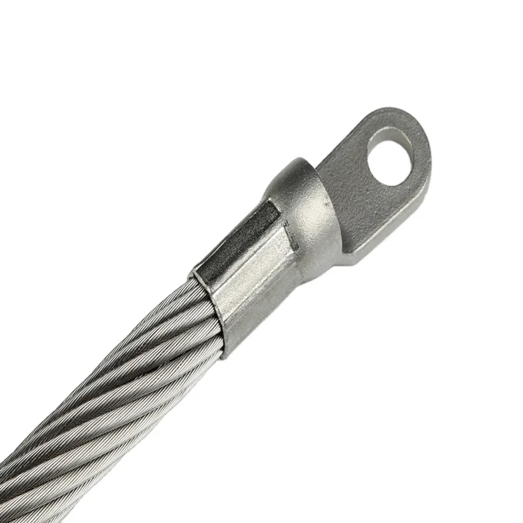 SS304 316 railway grounding cable stainless steel tension aircraft Cable