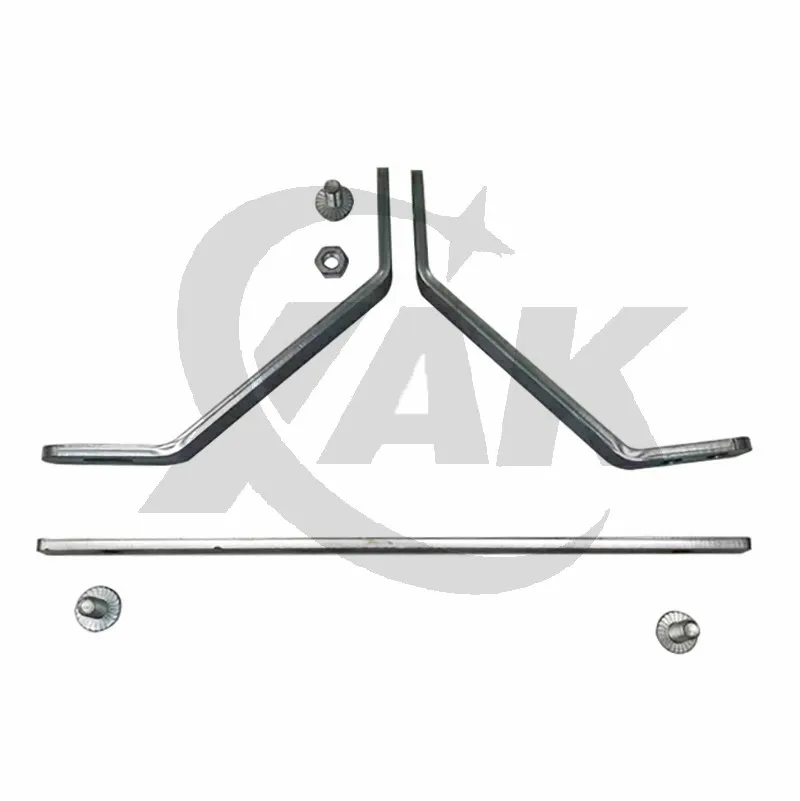 Overhead aluminum lifting travelling crane system rail profiles  Wire Brackets XAK